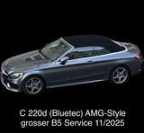 Mercedes-Benz C 220 d - Cabrio AMG Line (Schalter) - Mercedes-Benz C 220 Gebrauchtwagen in München