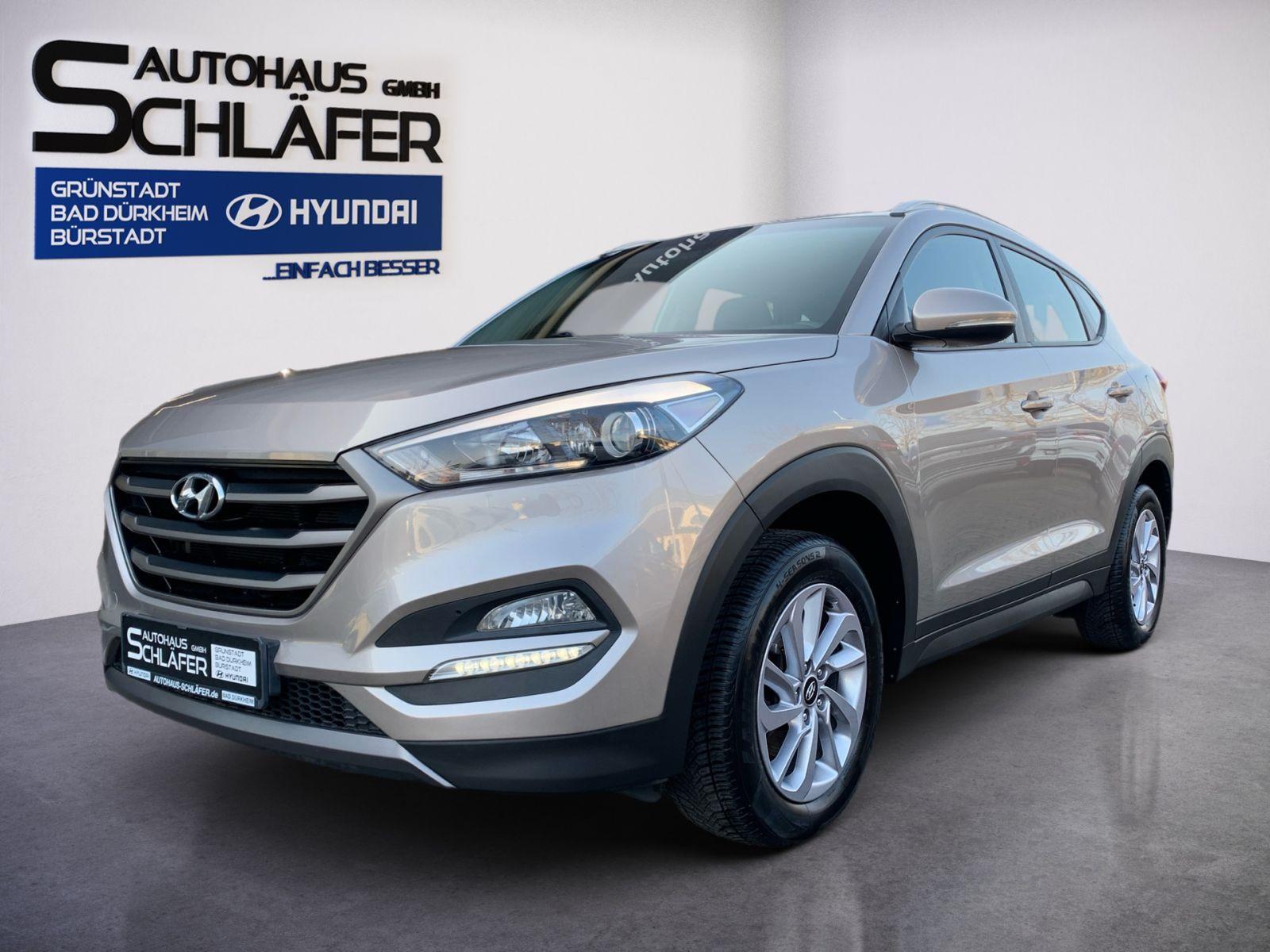 Hyundai TUCSON blue Trend Sitzheizung Allwetter