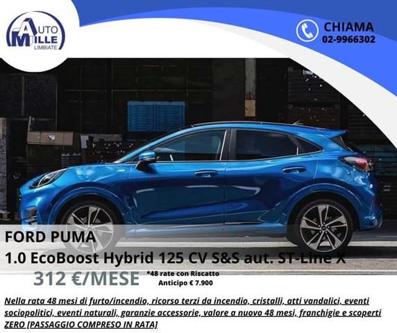 Ford FORD Puma 1.0 EcoBoost Hybrid 125 CV S&S aut. ST