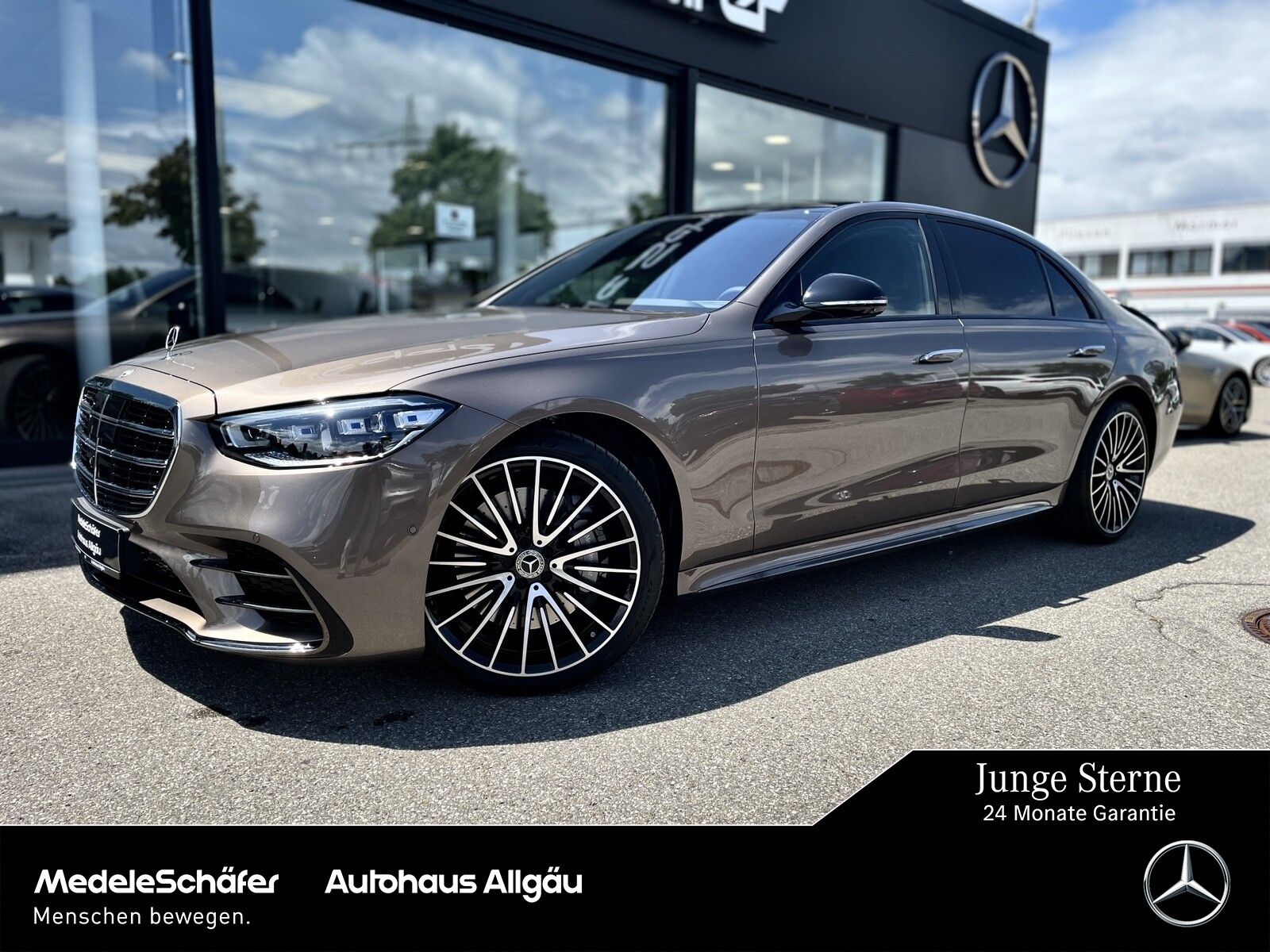 MERCEDES-BENZ S 580 4M L AMG Night Exklusiv High-End Fond Burm