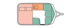 HYMER / ERIBA / HYMERCAR Touring 310 Legend Urban 2026 - Wohnwagen bis 27.500 Euro