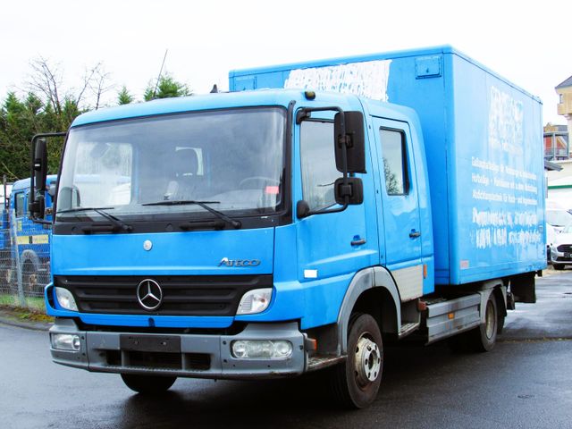 Mercedes-Benz Atego 818 DoKa Koffer Luftfederung AHK LBW 1.Han