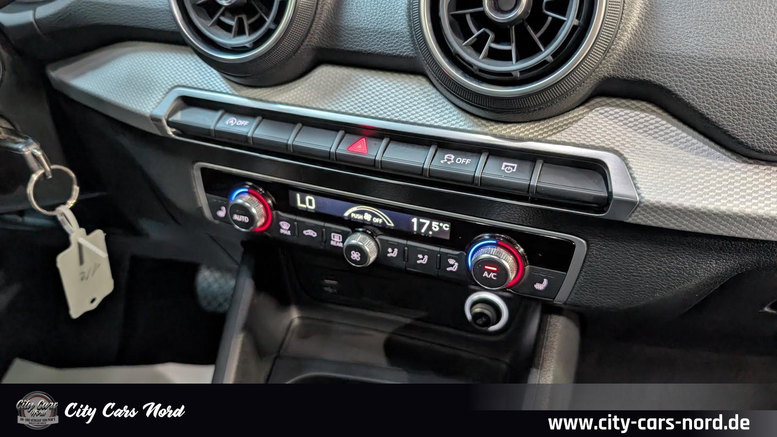Audi Q2 basis 1.4 TFSI S-Tronic LED+MMI+TEMPOMAT+PDC