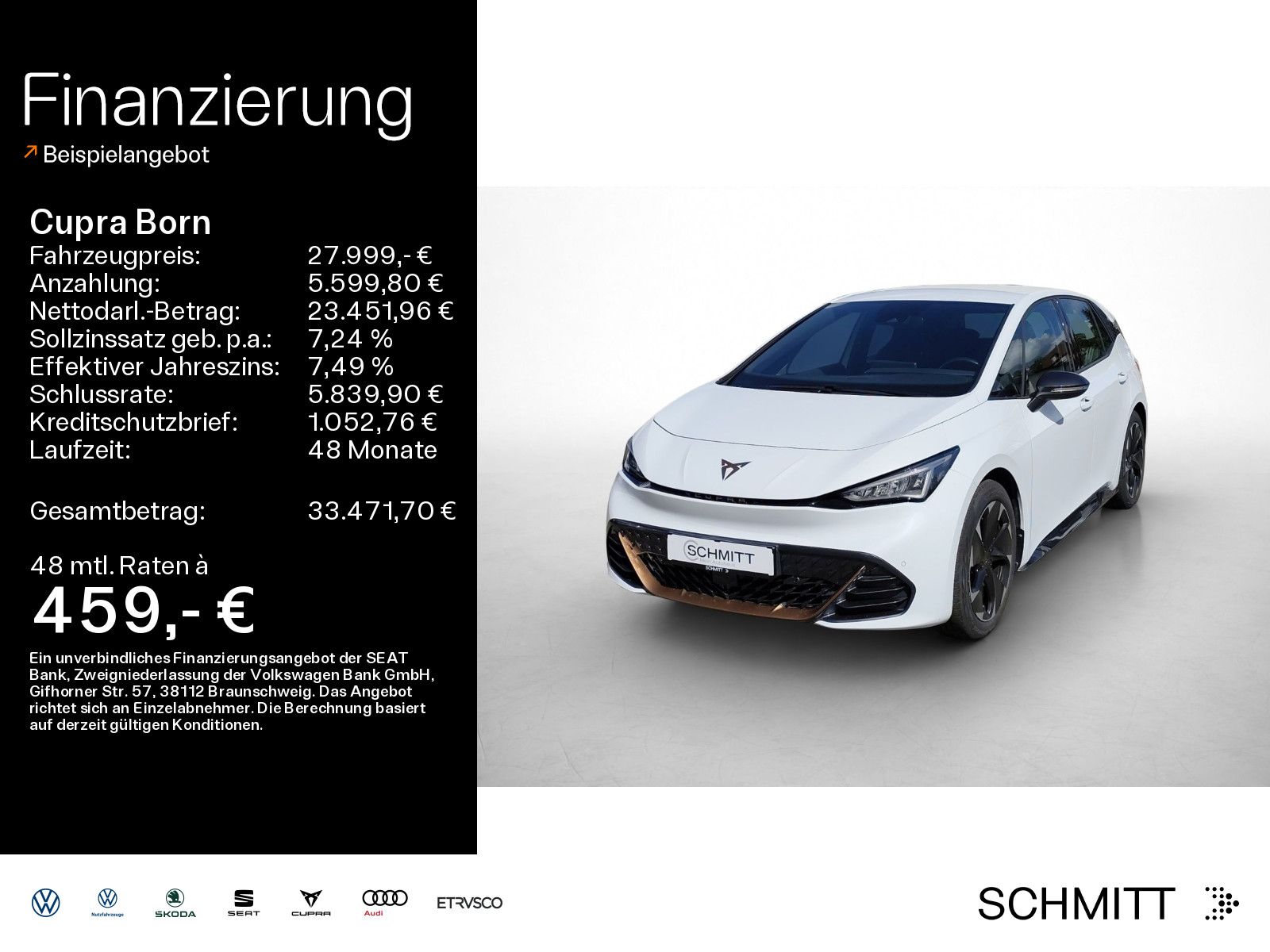 Cupra Born electric*WÄRMEPUMPE*LED*KAMERA*PDC*SHZ*NAVI