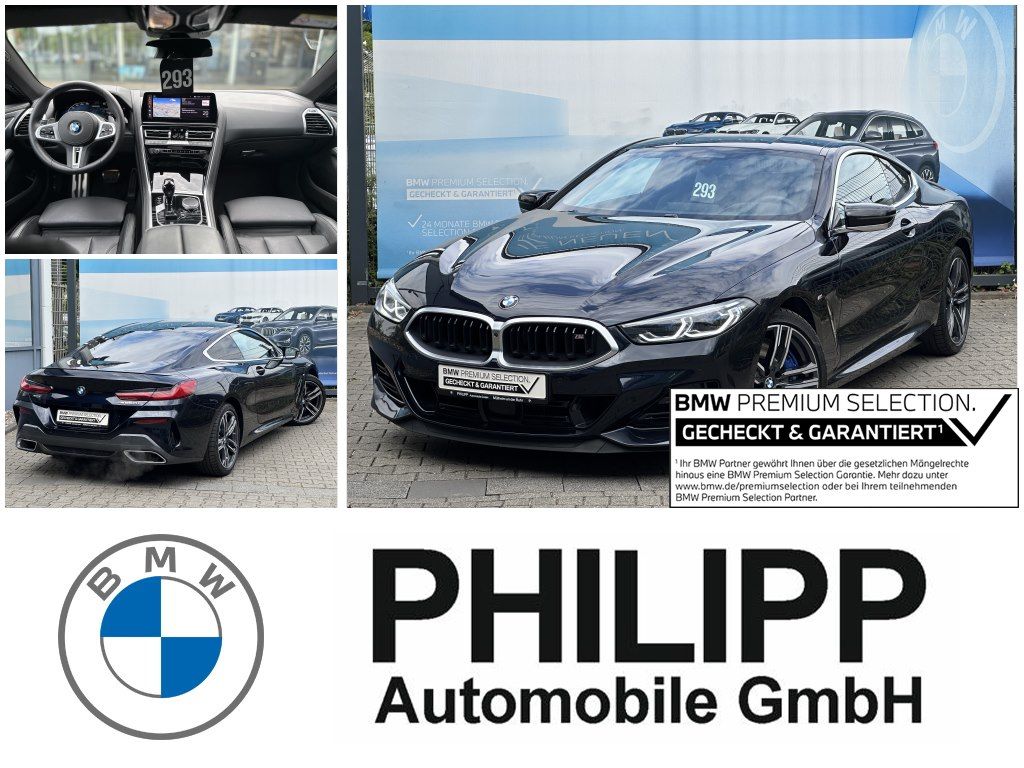 BMW M850i xDrive Coupé DA-Pro LASER PA+ LEA 699 brut