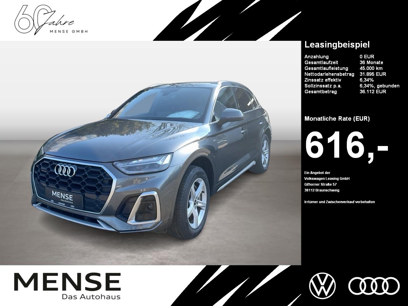Audi Q5 50 TFSI e quattro S tronic S line Matrix|AHK