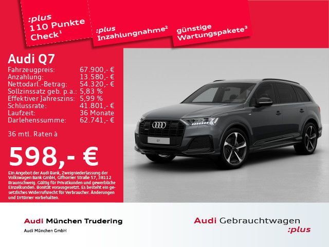 Audi Q7 50 TDI qu. Tiptronic 2x S line Pano B&O AHK A