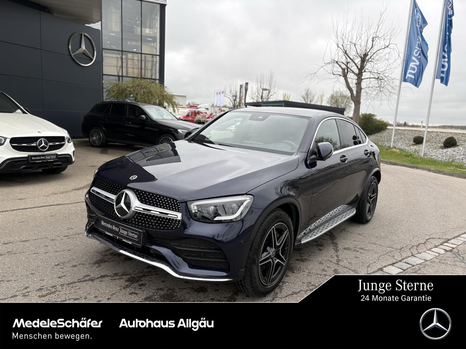Mercedes-Benz GLC 400 d 4M Coupé AMG MLED AHK SHD LederBraun