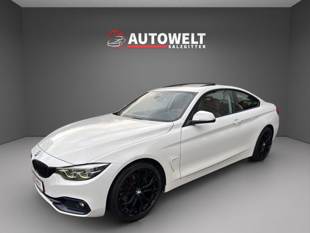 BMW 430i Sport Line Coupe NAVI,HUD,LEDER,19"LM,SHD