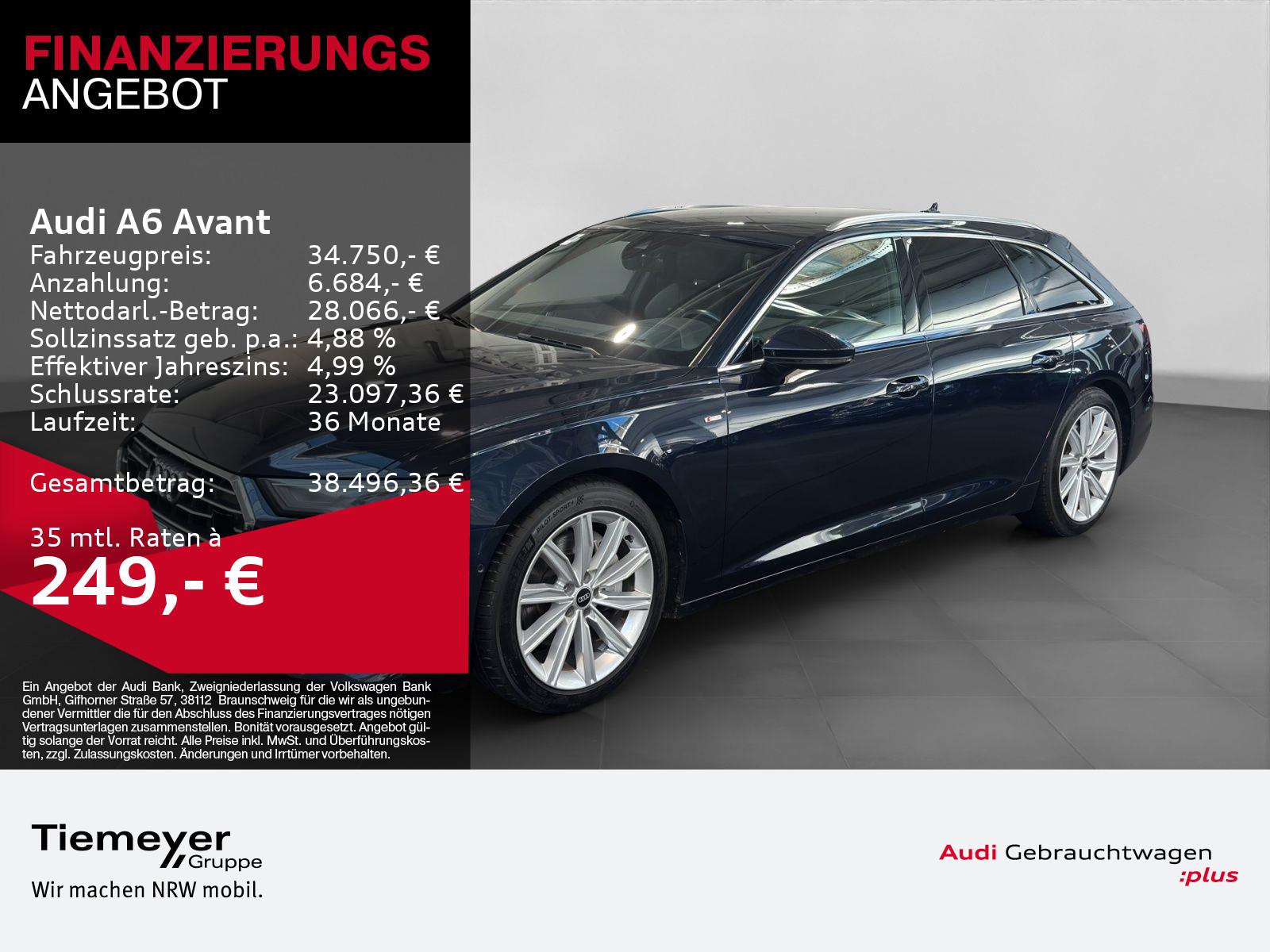 Audi A6 Avant 45 TFSI Q S LINE LM19 AHK eSITZE HEAD-U