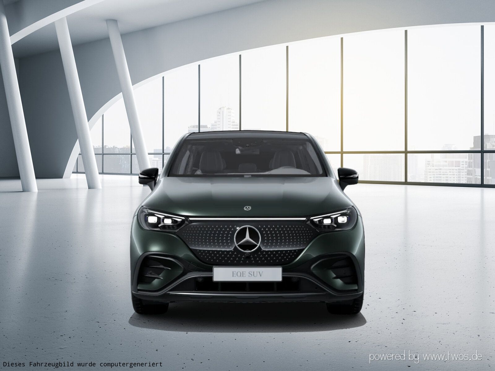 Mercedes-Benz EQE 500 4MATIC SUV AMG Hyperscreen AHK HUD Airm imagem 3
