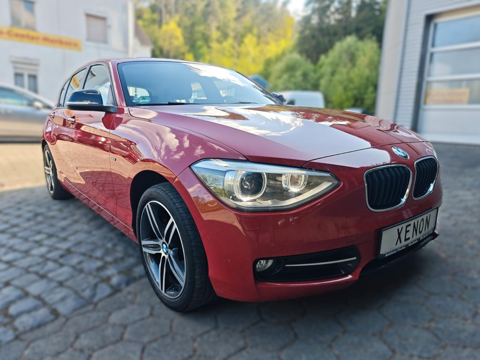 BMW 116i Sport Line Vollleder Bi-Xenon Navi 1.Hand
