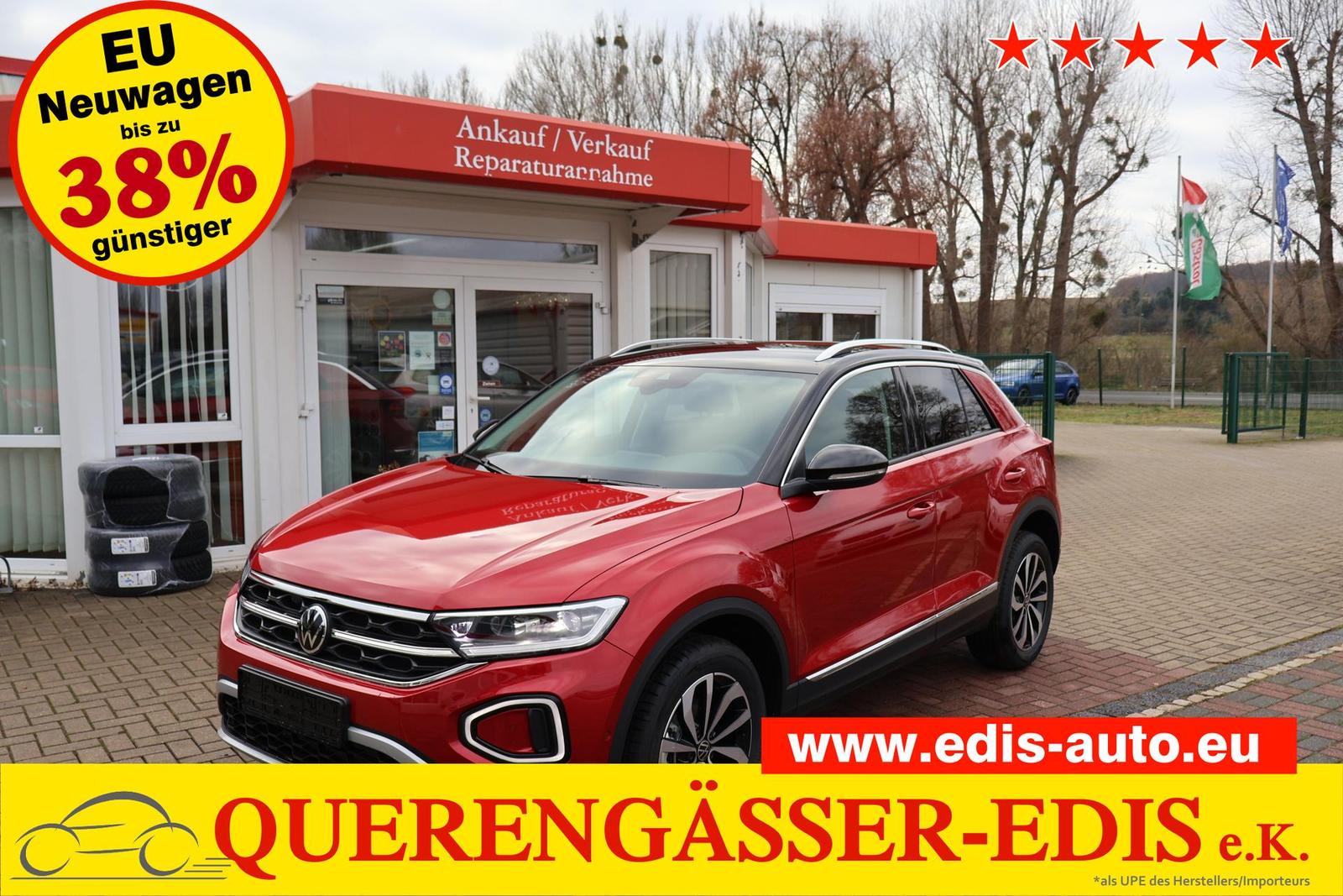 Volkswagen T-Roc 1.5TSI 110kw DSG "Style" *AHK*PL+Kam*Ma...