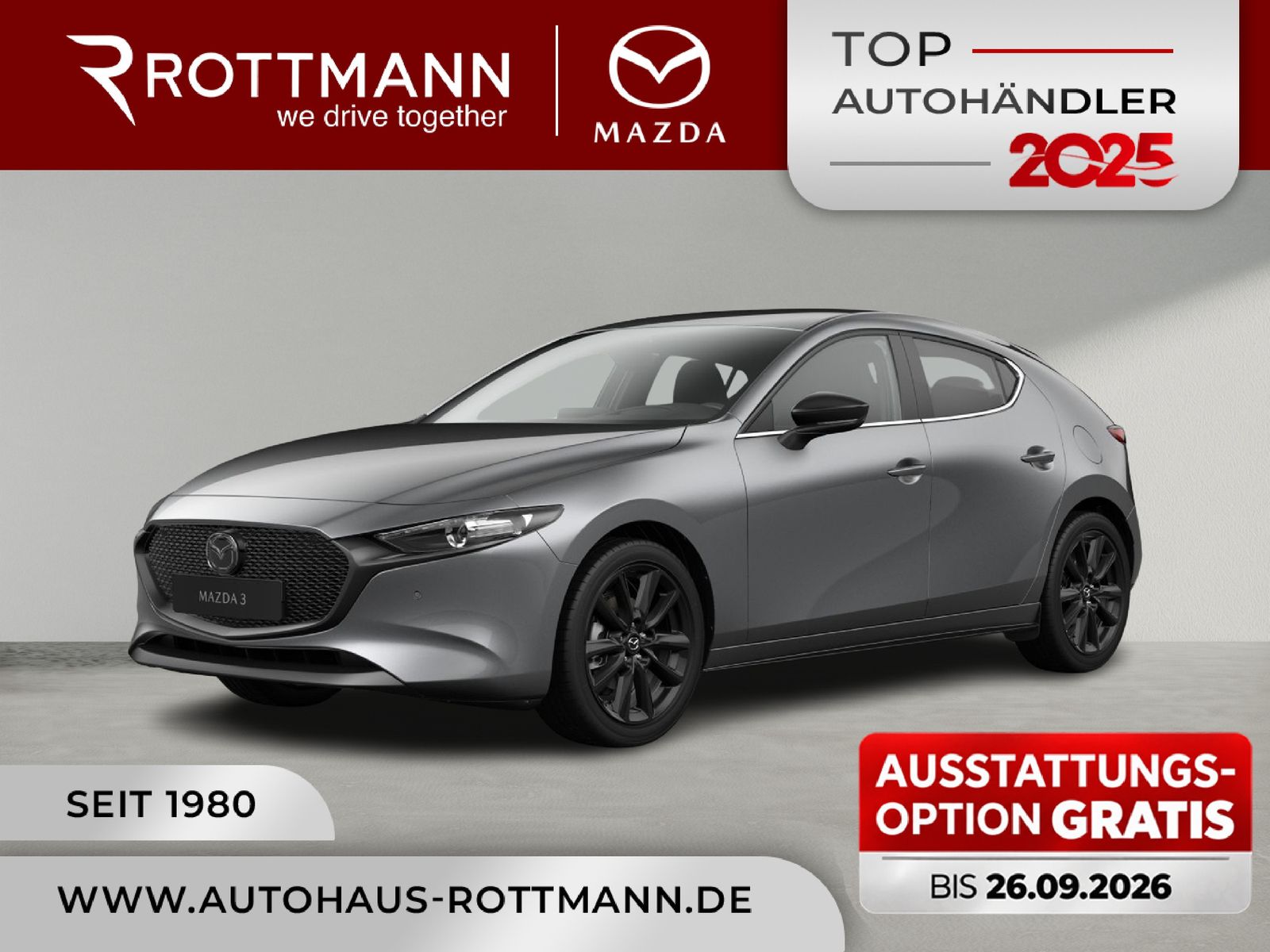 Mazda 3 2027 140ps HOMURA NAVI ACC KeyLess Qi HUD ACAA