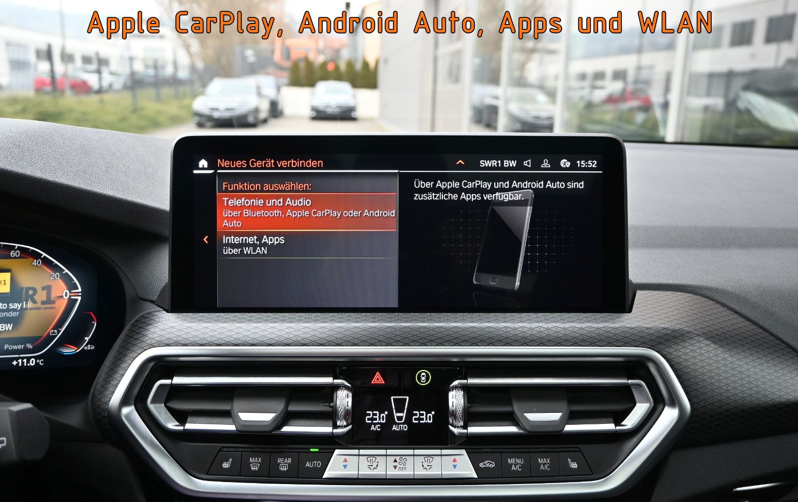 Fahrzeugabbildung BMW X3 xDr30d M SPORT °UVP 95.500€°ACC°AHK°HUD°STHZG