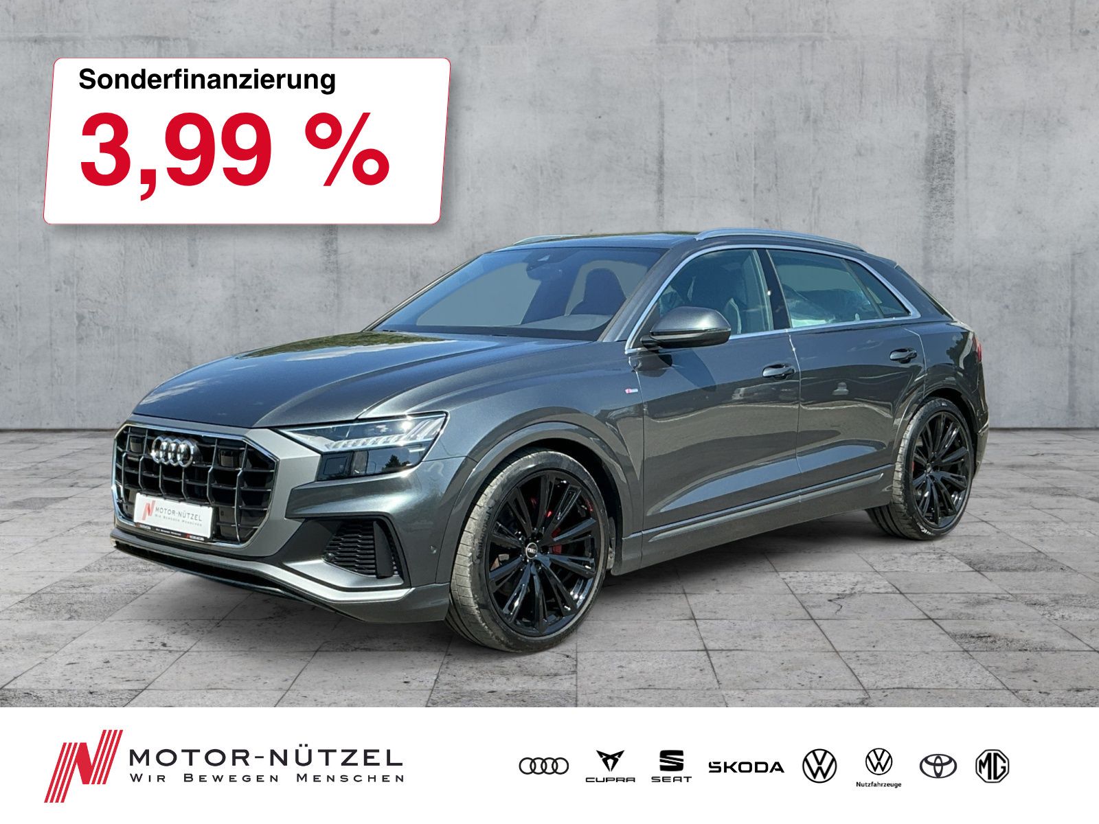 Audi Q8 55 TFSI QU 3xS-LINE MATRIX B&O AIR RFK ACC 23 foto 1