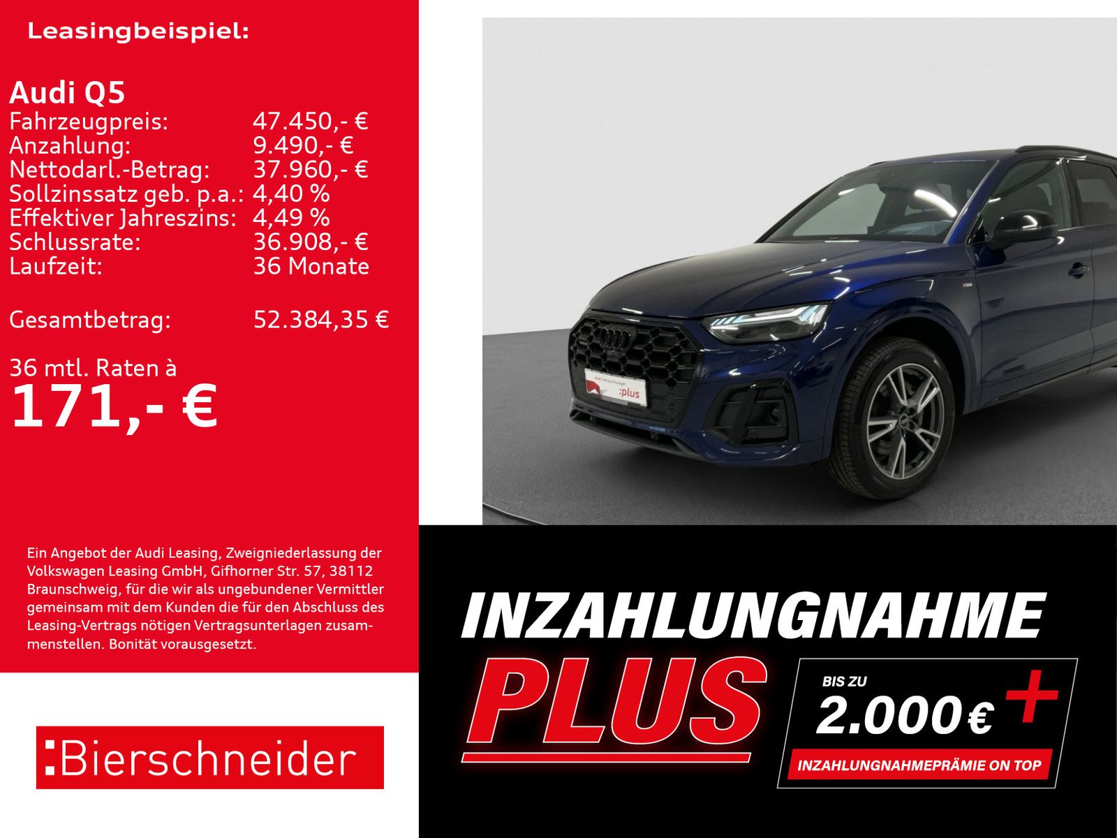 Audi Q5 40 TFSI qu S-Line Black AHK MATRIX PANO HuD 3 imagem 2