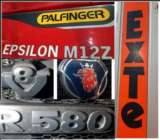 Scania R580/V8/6X4/BLATT-LUFT-FEDERUNG+EPSILON M12Z