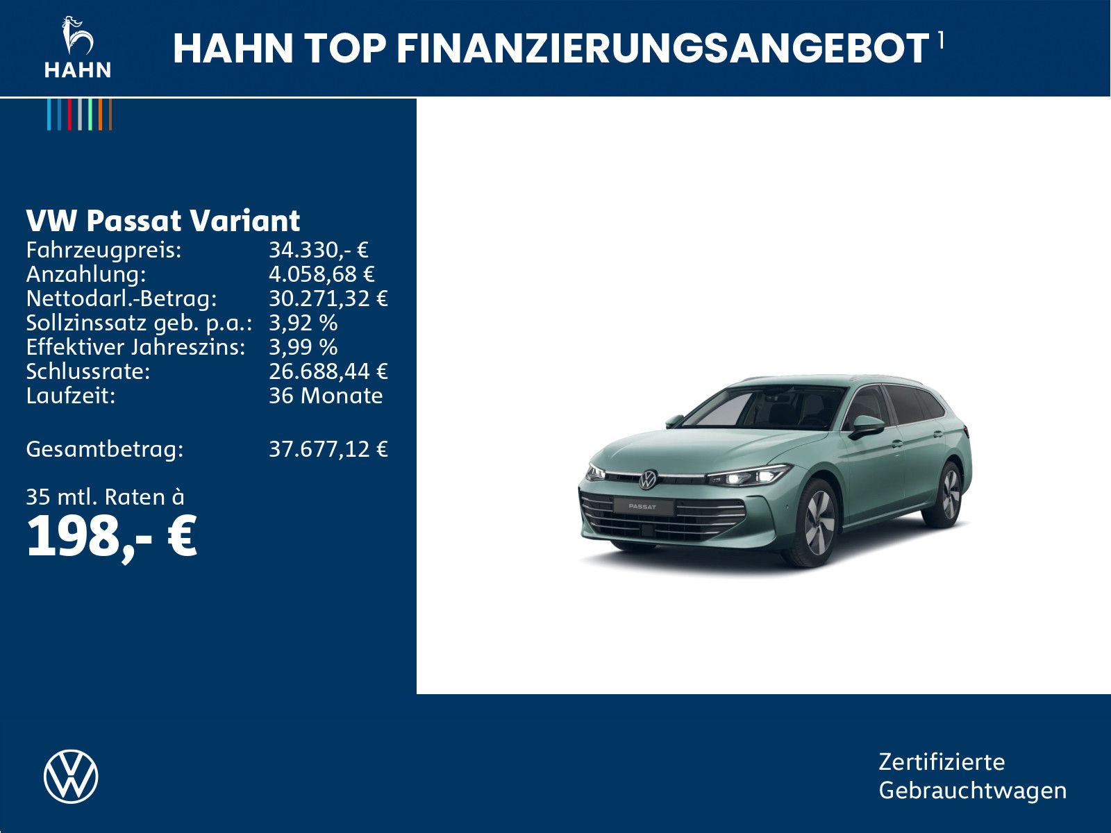 Volkswagen Passat Variant 1.5eTSI DSG Business AHK Matrix foto 2