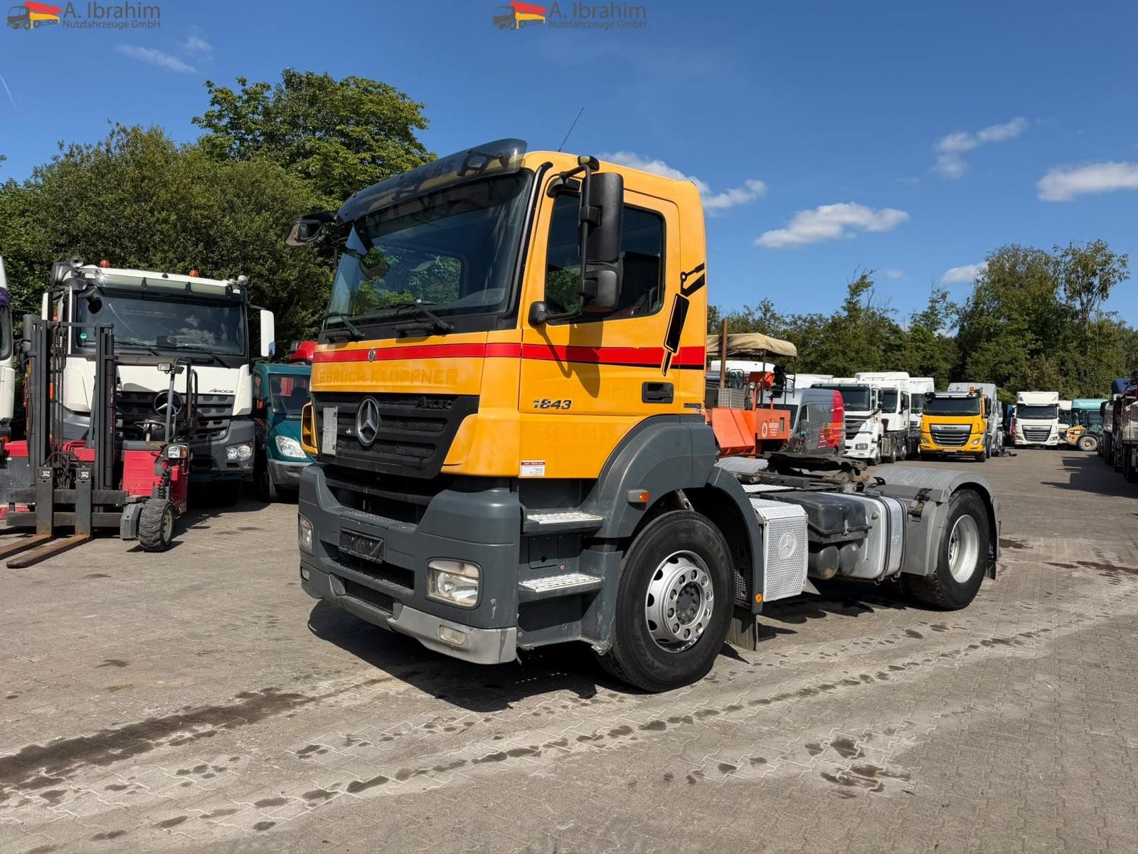 Mercedes-Benz Axor 1843 Euro 5 Kipphydraulik Original Kilomete