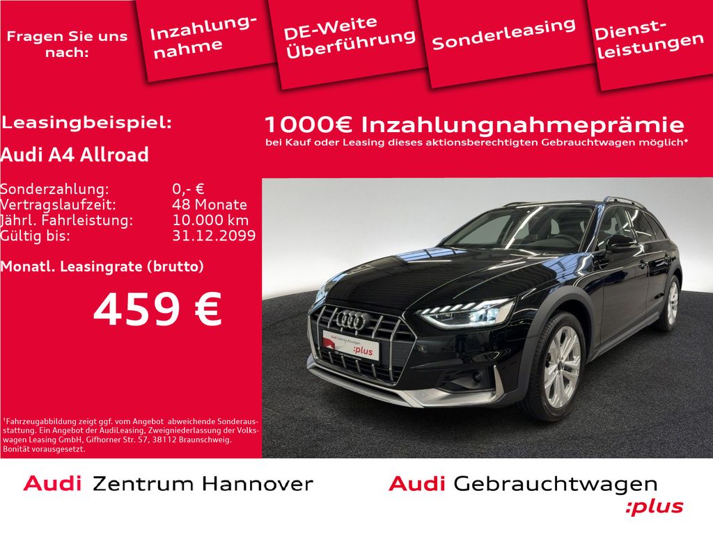 Audi A4 allroad quattro 40 TDI AHK LED virtual Navi T