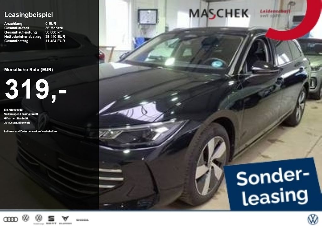 Volkswagen Passat Business 1.5 eHybrid Sonderleasing ohne z