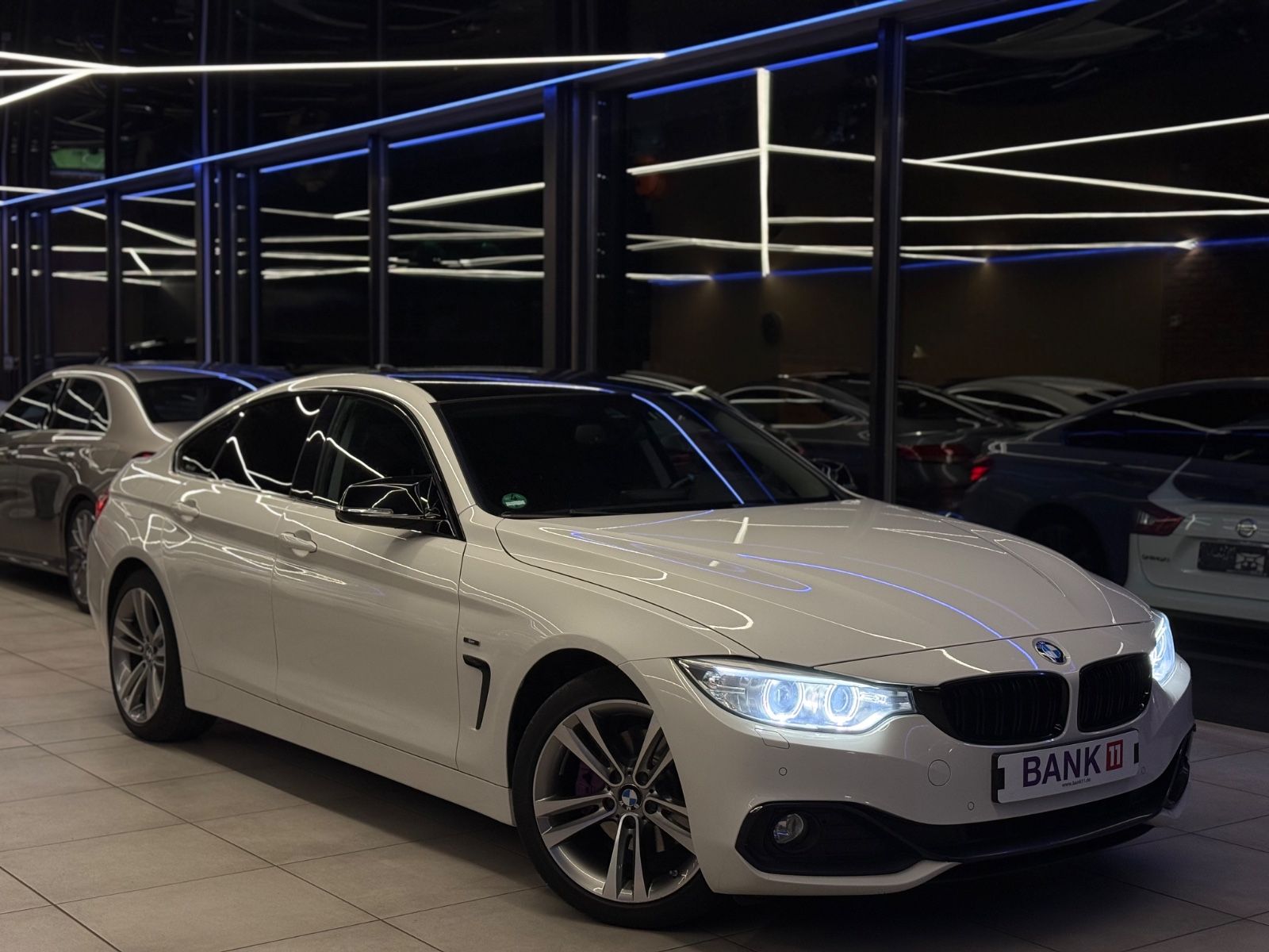 BMW 420 2015, 2.0D dīzelis, Automāts, Sedans, Balts — Latvijā