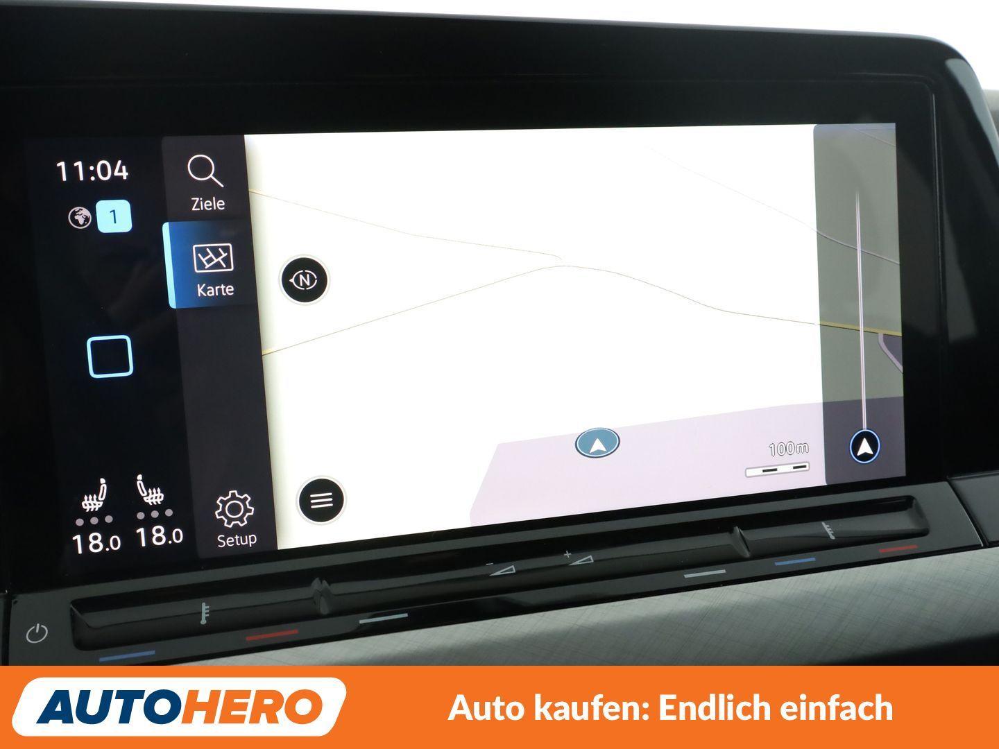 Volkswagen Golf VIII 1.5 eTSI ACT Life Aut.*NAVI*CAM*ACC*, миниатюра 20