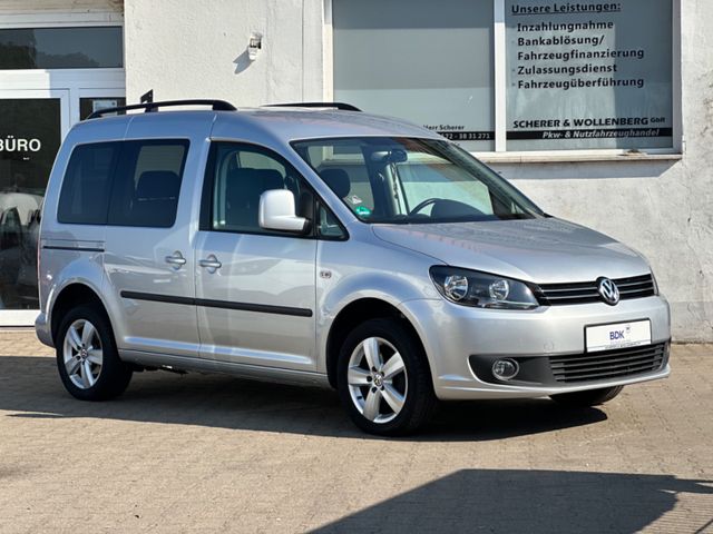 Volkswagen Caddy Comfortline TDI TÜV+Serv. NEU Anhängerk.