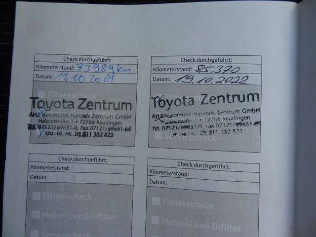 Fahrzeugabbildung Toyota Verso Travel/Kamera/Navi/131PS/95.500km/