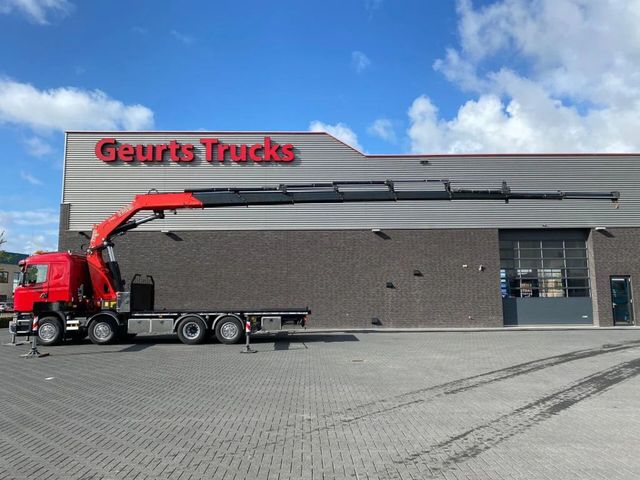 Scania R490 8X2 + FASSI F950RA.2.28 KRAAN/KRAN/CRANE/GR