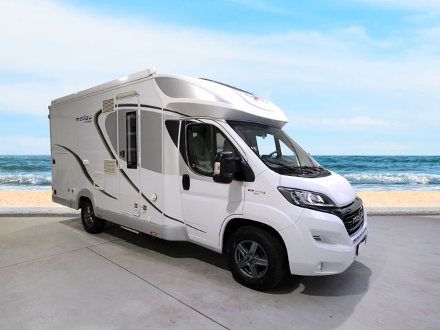 Malibu T 410/Festbett/Garage/Klima/Markise/Solar/AHK