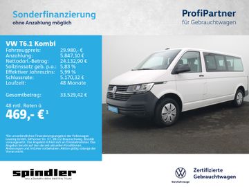 Volkswagen T6.1 Kombi LR / 9-Sitze, Navi, App-Connect, AHK