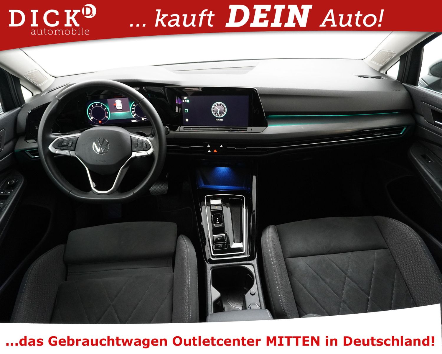 Fahrzeugabbildung Volkswagen Golf VIII 1.5 eTSI DSG Style MEMO+MASS+VIRTU+ACC