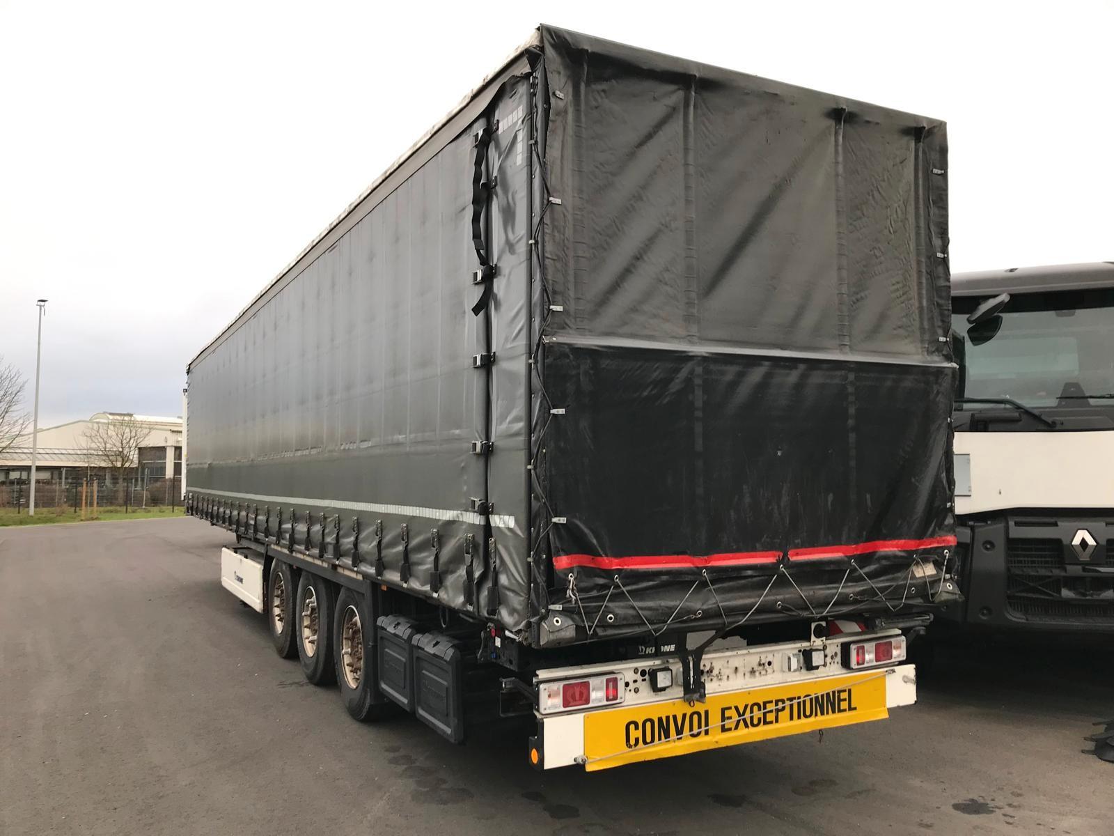 Krone SDR 27  verbreiterbar Schwedenrungen Liftachse