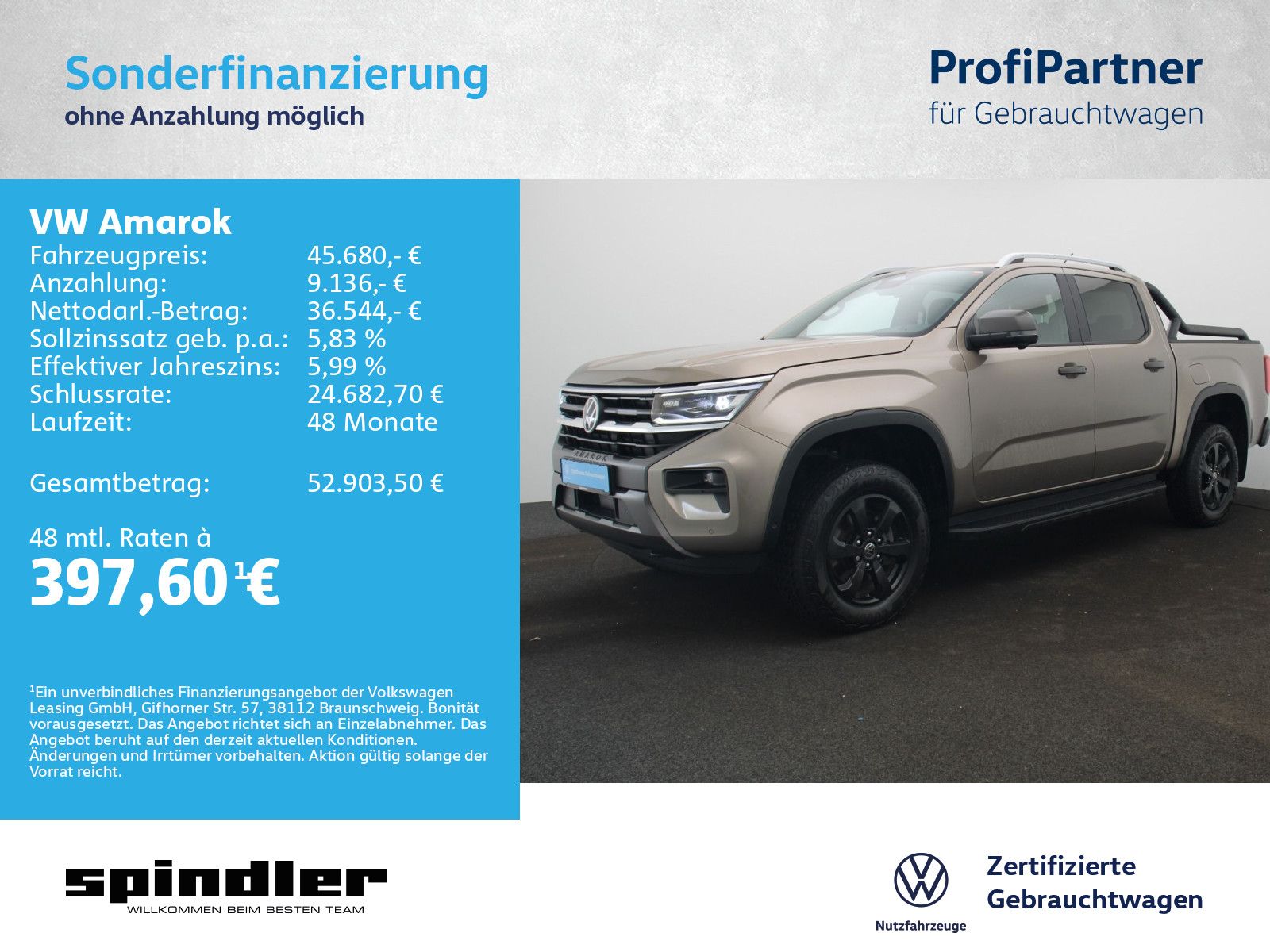 Volkswagen Amarok DC PanAmericana 4x4 / Standh, 360°, AHK