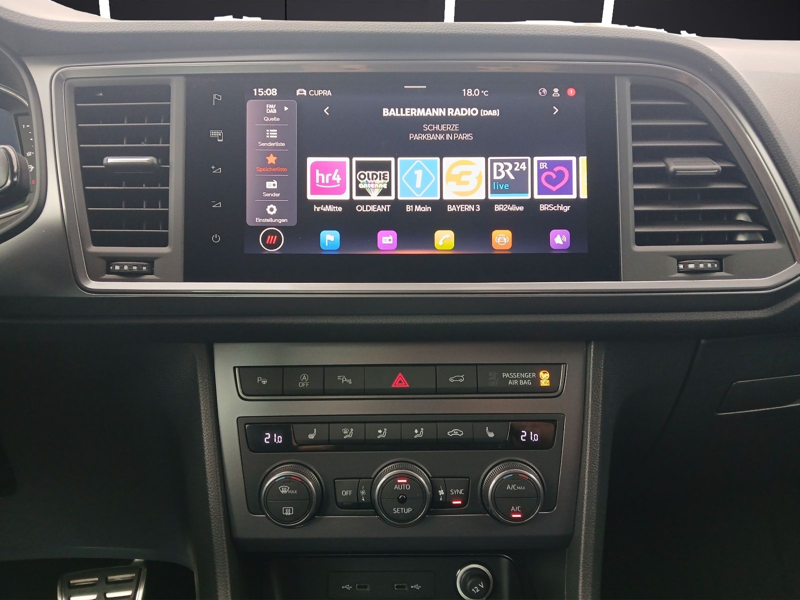 Fahrzeugabbildung CUPRA Ateca TSI DSG 4Drive LED AHK Navi AID ACC RFK be