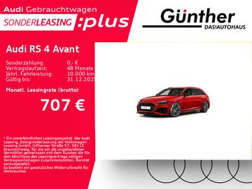 Audi Leasingangebot: Audi RS 4 Avant +WINTERRÄDER+SPORTABGAS+DRC FAHRWERK+