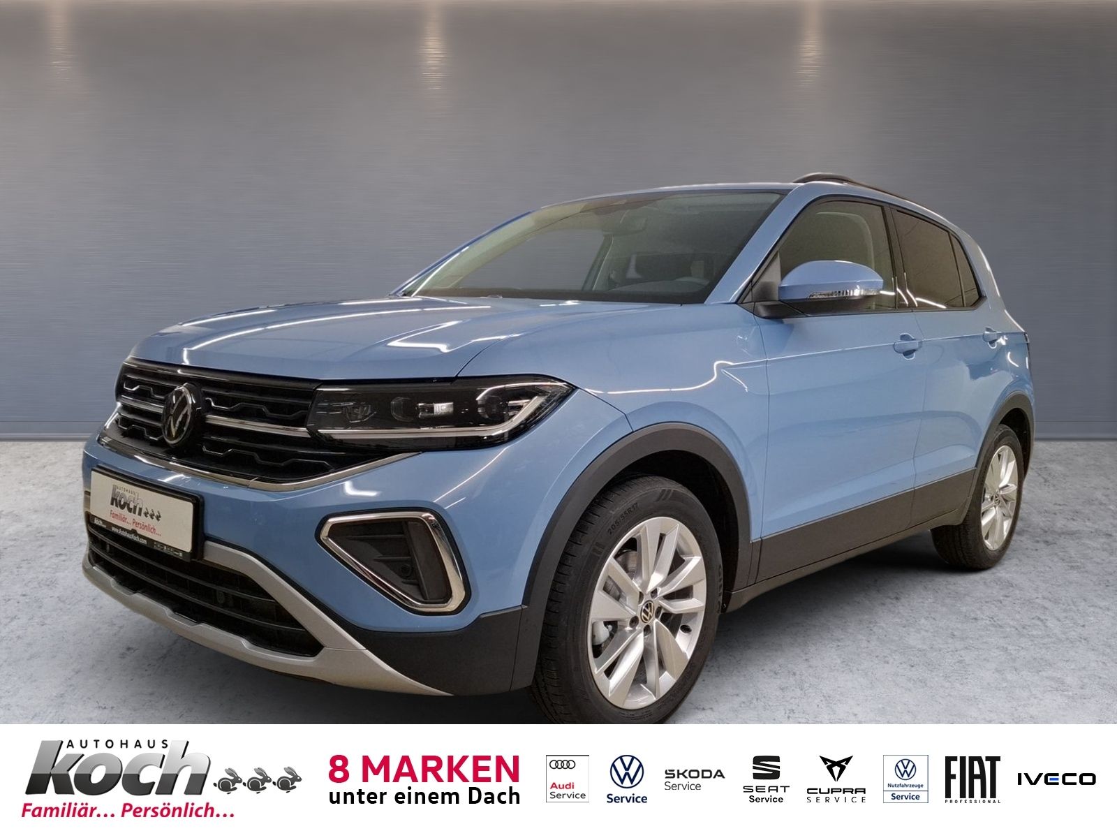 Volkswagen T-Cross Life 1,0 TSI DSG MATRIX AHK RFK ACC SHZ