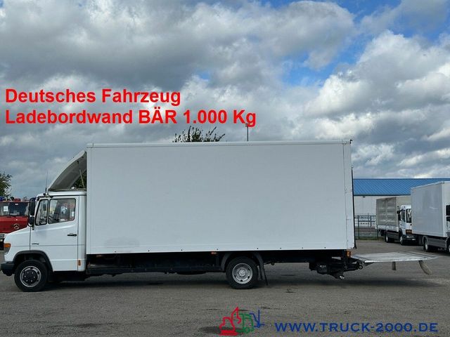 Mercedes-Benz 816 Vario Koffer Ladebordwand BÄR 1.000Kg 3Sitze