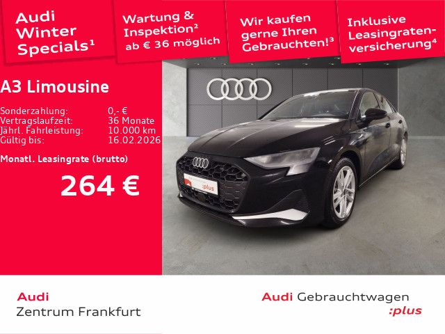 Audi A3 Limousine 35 TFSI advanced  S tronic Navi VC