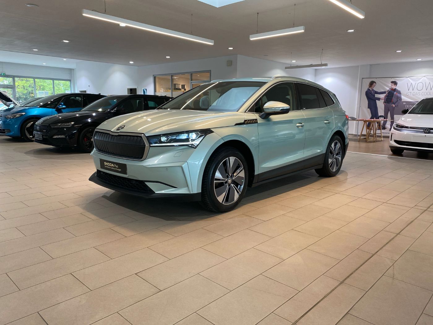 Skoda Enyaq 80 AHK RFK Matrix Navi AHK AUT Akustikglas imagem 2