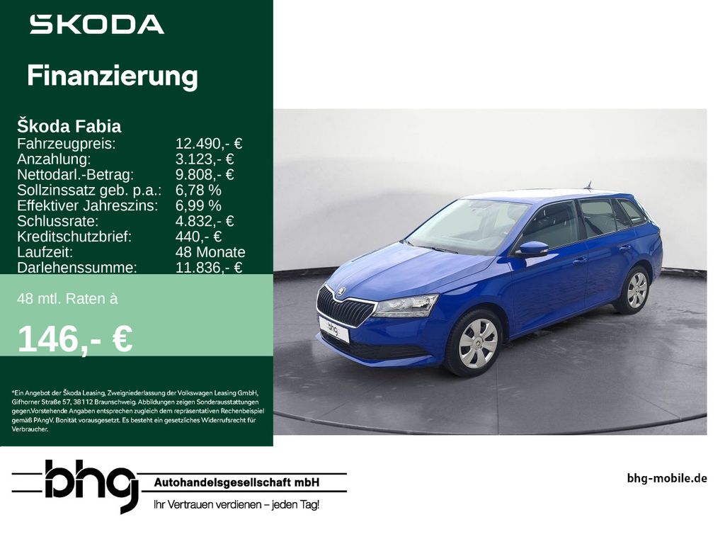 Skoda Fabia Combi 1.0 MPI Active