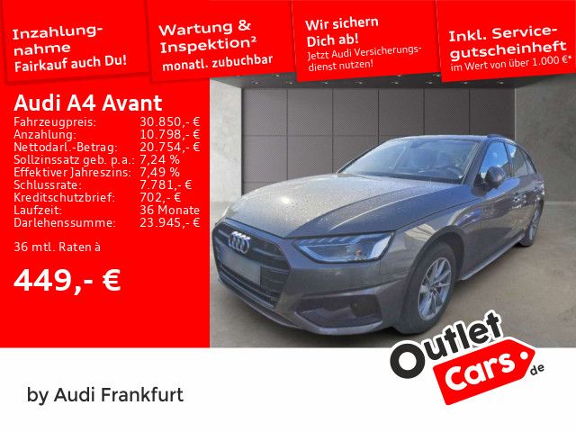 Audi A4 Avant 35 TDI S tronic advanced LED HuD Leder