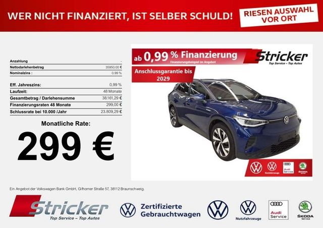 Volkswagen ID.4 Pro Performance 150/77 299,-ohne Anzahlung