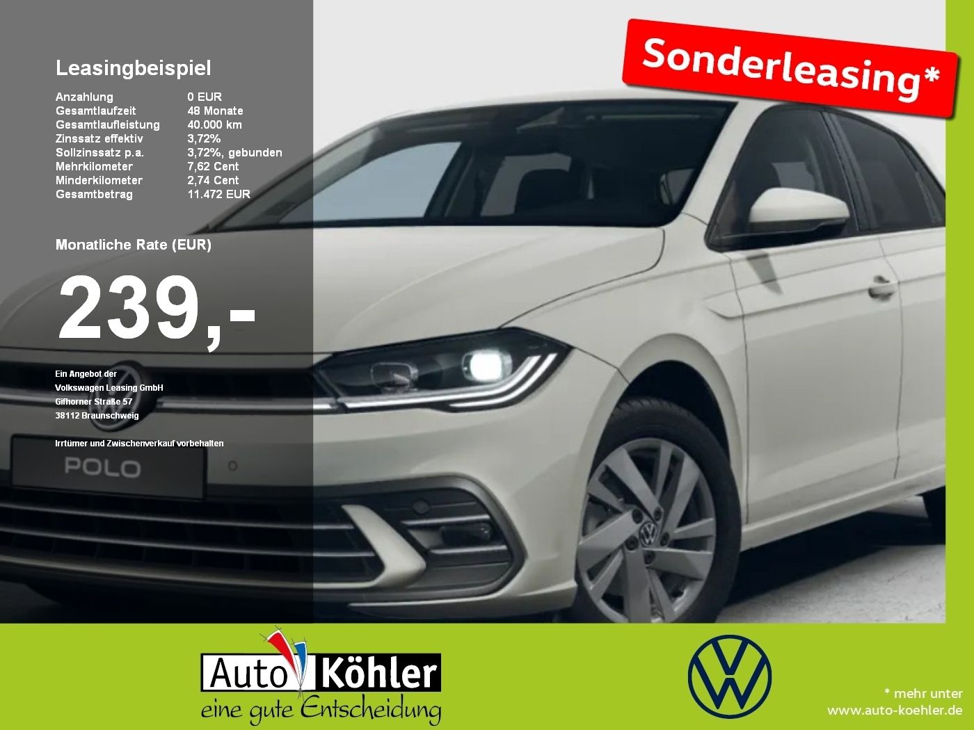 Volkswagen Polo Style 1.0 l TSI OPF DSG Matrix/CarPlay/ACC