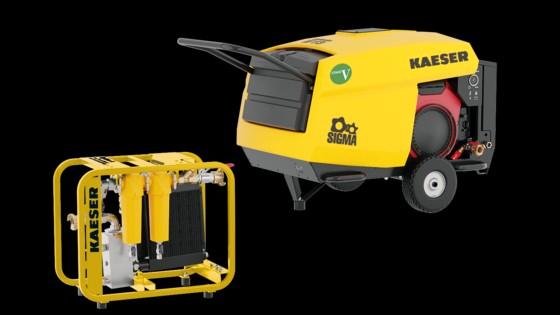 Kaeser M17  Kompressor inkl. Druckluftnachkühler