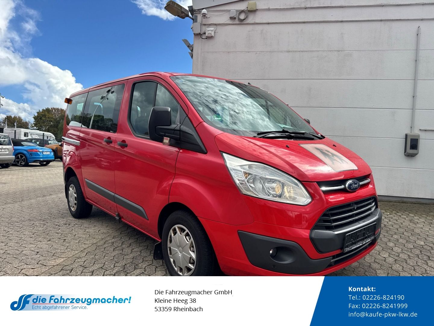 Fahrzeugabbildung Ford Transit Custom Tourneo 310 L1 Trend *3185 *EXPOR