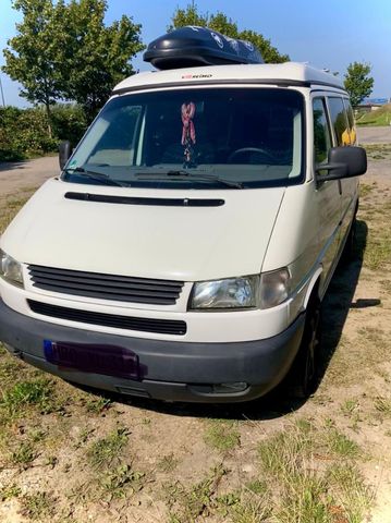 Volkswagen VW T4 Syncro mit Aufstelldach, Standheizun...