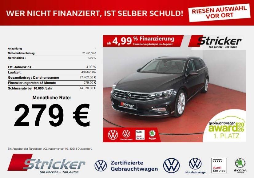 Volkswagen Passat Variant R-Line 1.5TSI DSG 279,-ohne Anzah
